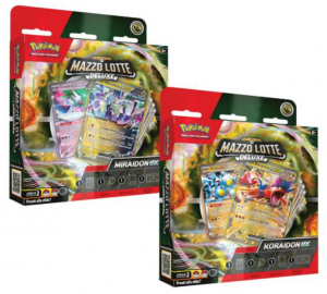 Pokemon Mazzo Lotte Deluxe Miraidon EX e Koraidon EX