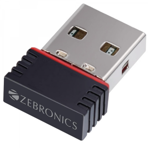 Zebronics Wireless USB Adapter ZEB-USB150WF1
