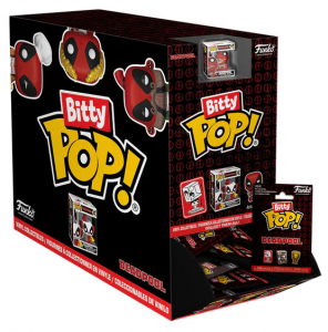 FUNKO BITTY POP ASSORTIMENTO Deadpool 1pz (il prezzo si intende per singola Bustina)
