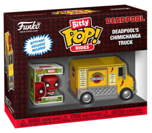 FUNKO BITTY POP Ride Deadpool's Chimichanga Truck