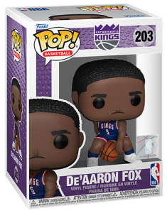 FUNKO POP NBA Sacramento Kings De'Aaron Fox (City) 203

Uscita prevista:
13/12/2024