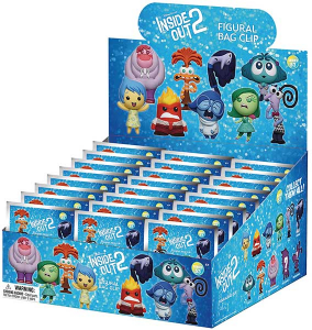 Portachiavi Clip Disney Inside Out Serie 2 Display il prezzo si intende per singola Bustina