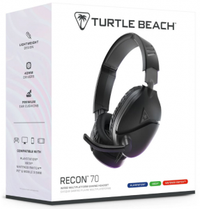 TURTLEBEACH Cuffie Recon 70P Black V2