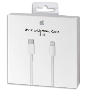 CAVO DA USB-C A LIGHTNING 2M BIANCO - PRODOTTO ORIGINALE APPLE
