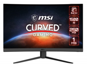 MSI MONITOR CURVO 27 LED VA 16:9 FHD, 1500R, 1MS 250hz, DP/HDMI