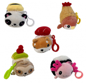 Peluche a Clip Sushi 1pz Assortimento 10cm  il prezzo è per singolo pezzo
