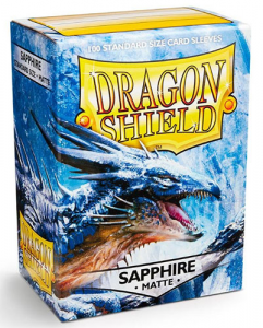 DRAGON SHIELD Bustine Standard Matte Sapphire 100pz