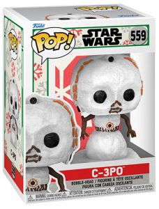 FUNKO POP Holiday Star Wars C-3PO Bobble 559