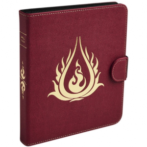 Spell Codex Portfolio - Blood Red - Dragon Shield