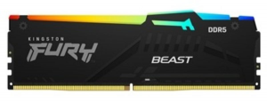DDR5 32GB 6000MT/S KF560C30BBA-32 KINGSTON FURY BEAST RGB XMP CL30