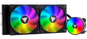 DISS A LIQUIDO ITEK EVOLIQ 240 RAINBOW - 240MM, SKT UNIVERSALE, PWM (ITLCEVOR240)