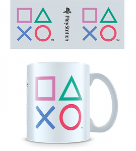 Tazza PlayStation Coloured Symbols