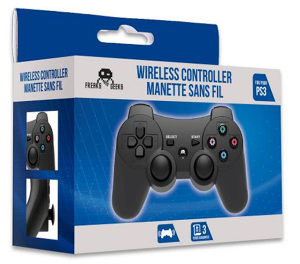 FREAKS PS3 Gamepad Nero Bluetooth V2 + Cavo di Ricarica 1m