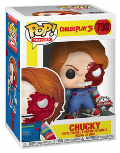 FUNKO POPS Chucky Half Face 798