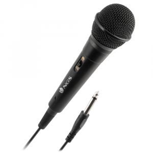 VOCAL MICROPHONE-3M LENGHT CORD- JACK 6,3 MM- ON/OFF