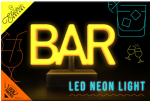 Paladone Lampada Neon Bar