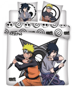 Copripiumino Matrimoniale Naruto & Sasuke