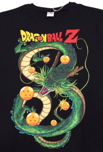 T-Shirt Dragon Ball Z : Shenron XS nera