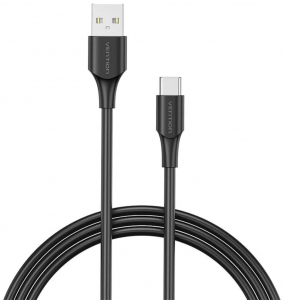Vention CTHBH USB 2.0 to USB-C cable (3 A, 2 m, black)