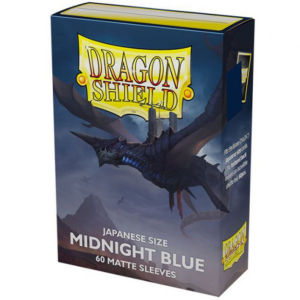 Small Japanese - Matte Midnight Blue (60 bustine) - Dragon Shield