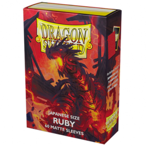 Small Japanese - Matte Ruby (60 bustine) - Dragon Shield