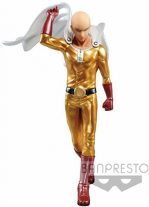 One Punch Man Saitama Metalic Color Premium Figura 20cm Banpresto