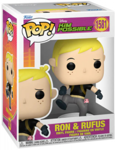 FUNKO POP Kim Possible Ron & Rufus 1581