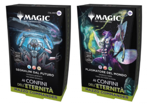 Magic ITA Ai Confini dell'Eternita' 1 Mazzo Commander

Uscita prevista:
01/08/2025
