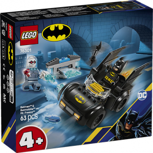76301 DC Batman e Batmobile contro Mr. Freeze