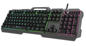 TECHMADE TASTIERA GAMING TM-GK023 METALLICA CON LED RGB