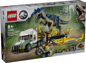 76966 Jurassic World: Camion di Trasporto dell'Allosauro