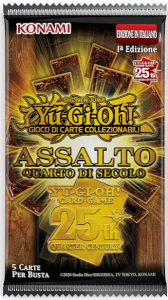 YUGI Assalto Quarto di Secolo 1 Busta