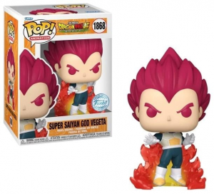 Funko Pop! Dragonball Super Super Saiyan God Vegeta #1868