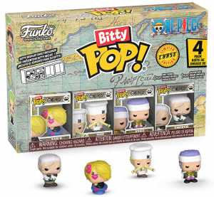 FUNKO BITTY POP 4 Pack One Piece Sanji