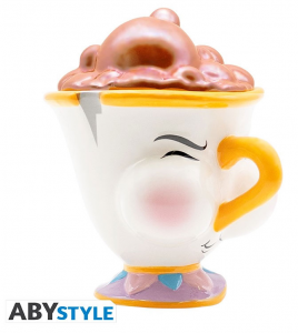Tazza 3D Beauty & Beast Chip w/Bubbles