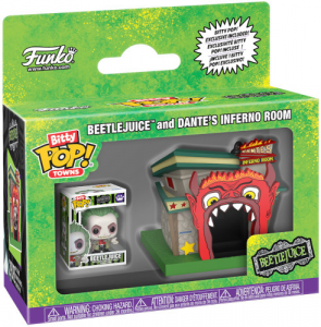 FUNKO BITTY POP Town Beetlejuice & Dante's Inferno Room