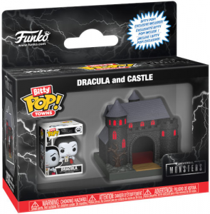 FUNKO BITTY POP Town Universal Monsters Dracula & Castle