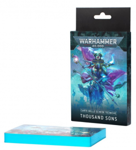 Thousand Sons: Carte Schede Tecniche | 10 Edizione | 2025 | ITALIANO