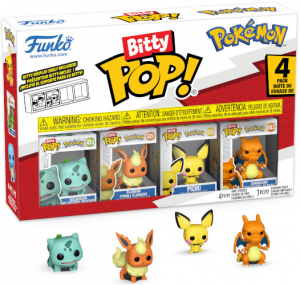 FUNKO BITTY POP 4 Pack Pokemon Bulbasaur