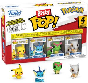 FUNKO BITTY POP 4 Pack Pokemon Pikachu