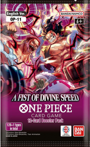 One Piece ENG Fist Divine Speed OP-11 1 Busta