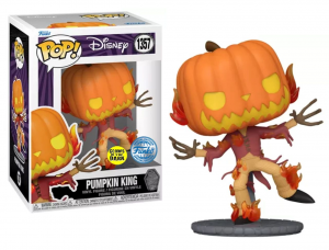Pumpkin King Glow In The Dark (1357) Nightmare Before Christmas 30th Anniversary Pop Vinyl