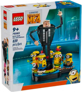 75582 Cattivissimo Me 4 Gru e Minions in Mattoncini