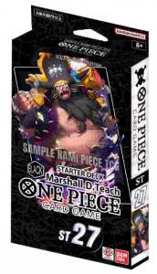 One Piece ENG Starter Deck ST-27 Marshall D. Teach 1 Mazzo