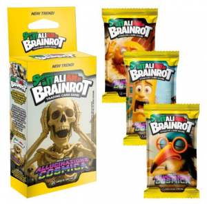 Skifidol BRAINROT Allucinazione Confezione 3 Buste (7 Carte)
