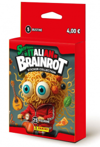 PANINI Stickers Skifidol BRAINROT Ecoblister 5 Buste