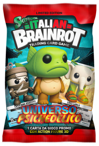 Skifidol BRAINROT Portachiavi + Carta Speciale 1 Busta