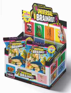 BRAINROT AI Portachiavi 3D 1pz Assortimento ( Prezzo per Singola Bustina )