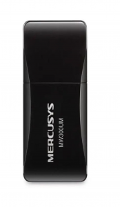 Mercusys Mini scheda Wireless N300 USB 2.4GHZ - MW300UM