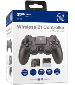 XTREME PLAYSTATION 4 WIRELESS BT CONTROLLER BLACK